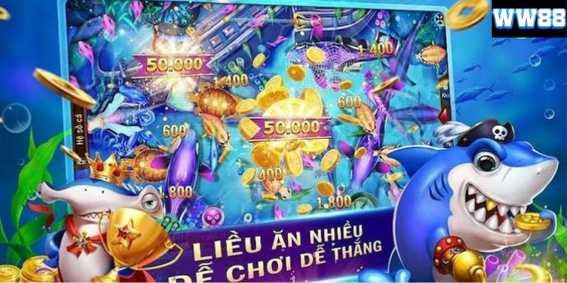 Vũ khí đa dạng của game Bắn Cá Ăn Xu WW88 Vũ khí đa dạng của game Bắn Cá Ăn Xu WW88
