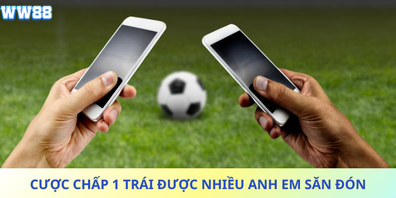 Cược chấp 1 trái được nhiều anh em săn đón Cược chấp 1 trái được nhiều anh em săn đón